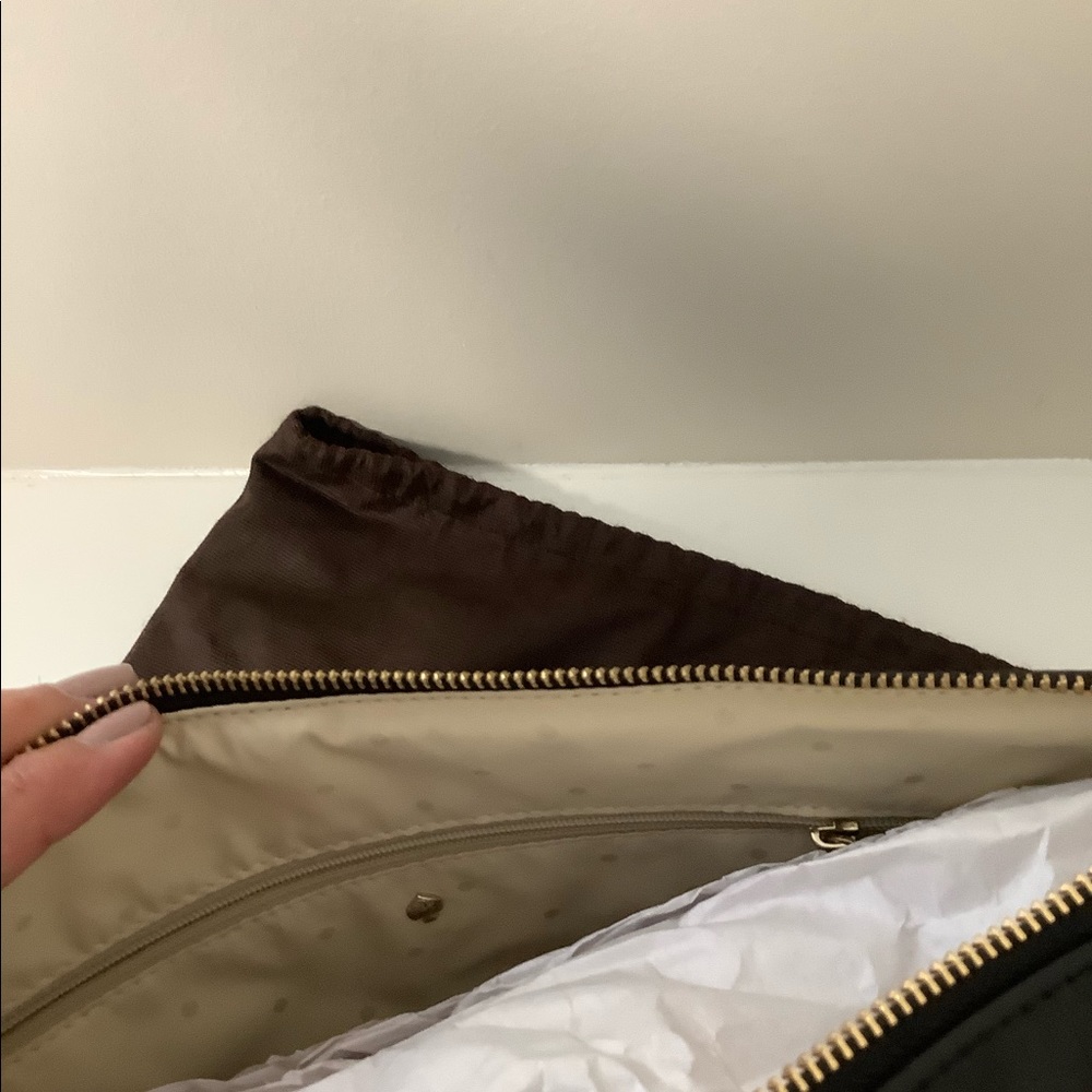 kate spade Black Quilted Leather Shoulder Bag with Gold Hardware - Picture 3 of 7